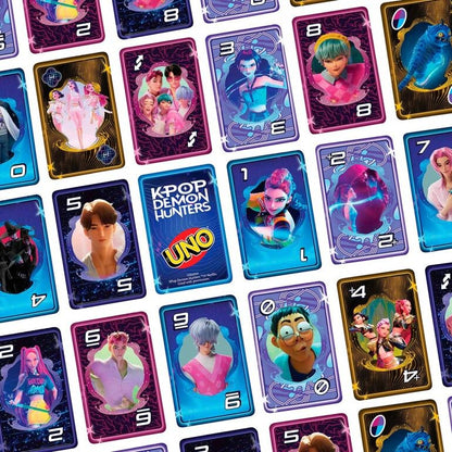 Juego cartas UNO KPop Demon Hunters