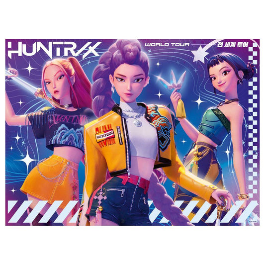 Puzzle Gira Mundial KPop Demon Hunters XXL 150pzs