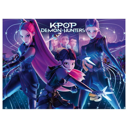 Puzzle Rumi, Mira & Zoey KPop Demon Hunters XXL 300pzs