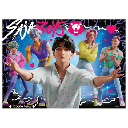 Puzzle KPop Demon Hunters 4x100pzs