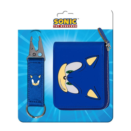 Set cartera + llavero Sonic the Hedgehog