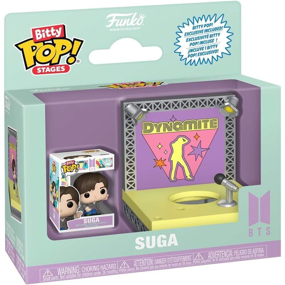 Figura Bitty Stages BTS - Dynamite - Suga - imagen 3