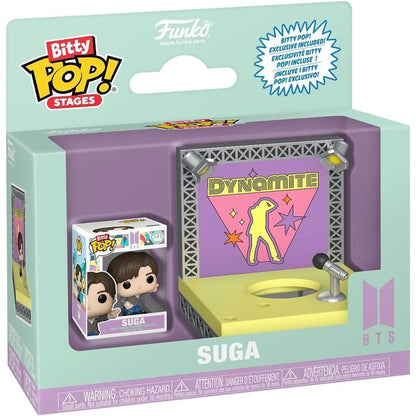 Figura Bitty Stages BTS - Dynamite - Suga - imagen 3