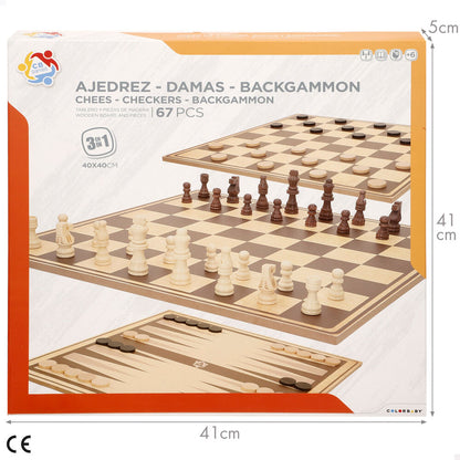 Juego Ajedrez & Backgammon