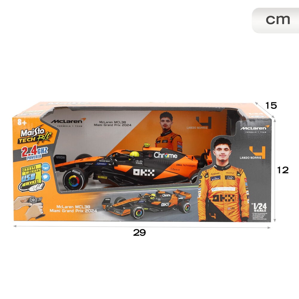 Coche McLaren MCL 38 radio control - imagen 2