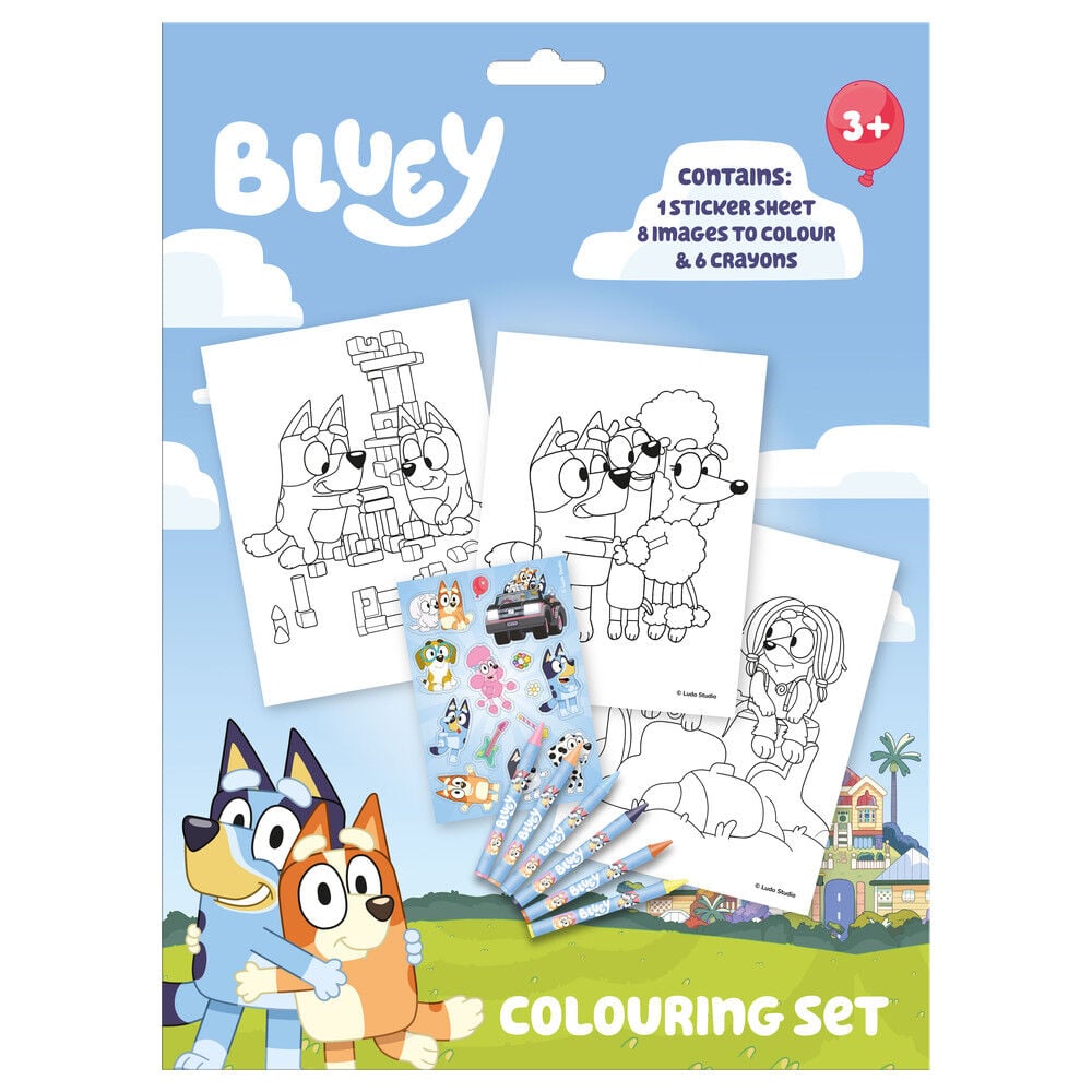 Set colorear Bluey - imagen 3