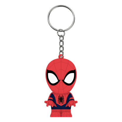 Llavero figura 3D con luz Spiderman Marvel Flashies