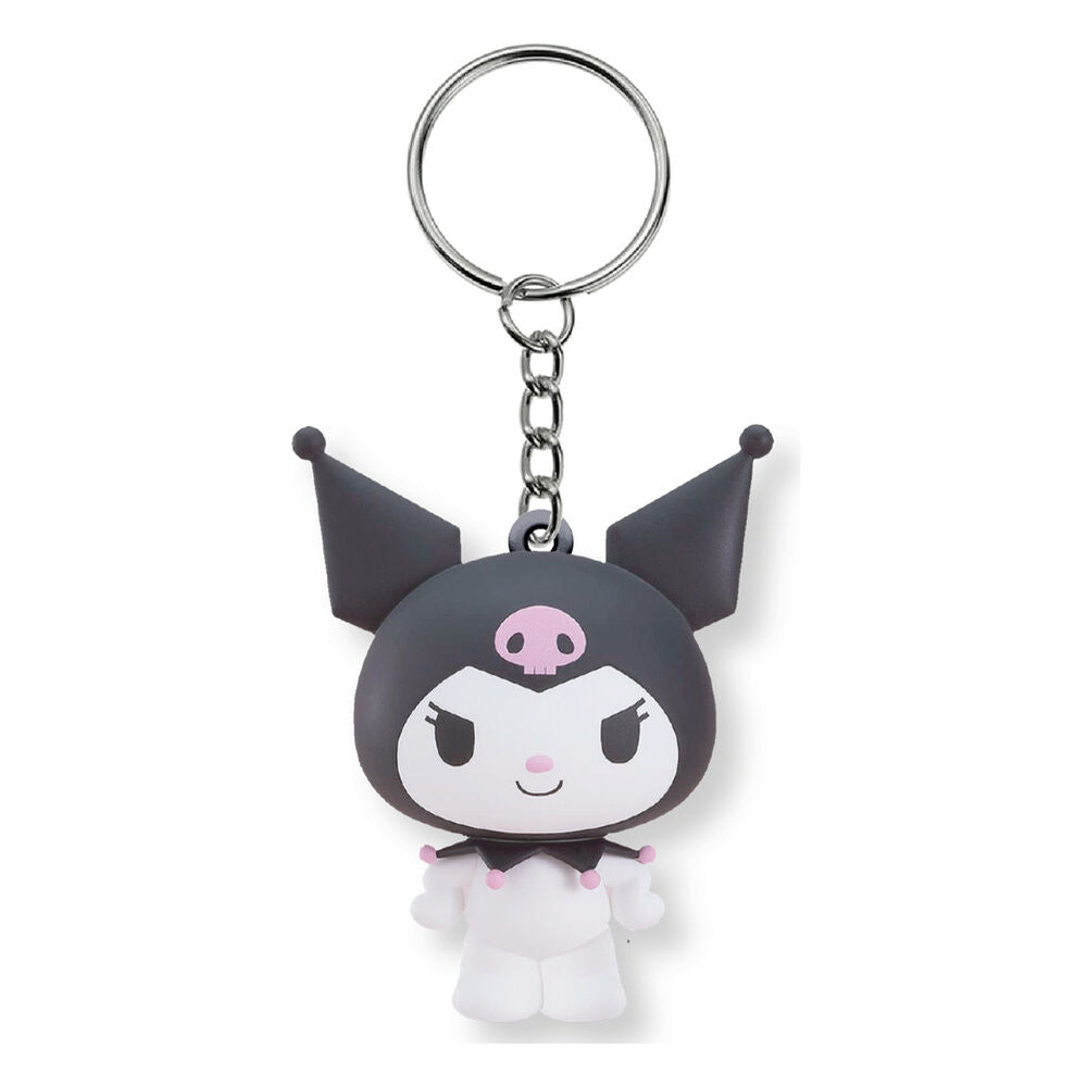 Llavero figura 3D con luz Kuromi Hello Kitty Flashies
