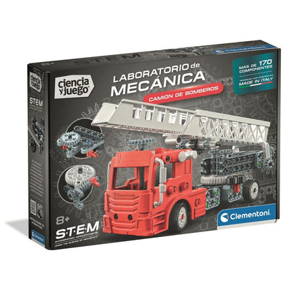 Juego Laboratorio Mecanica Camion de Bomberos S.T.E.M - FRIKIRAMA