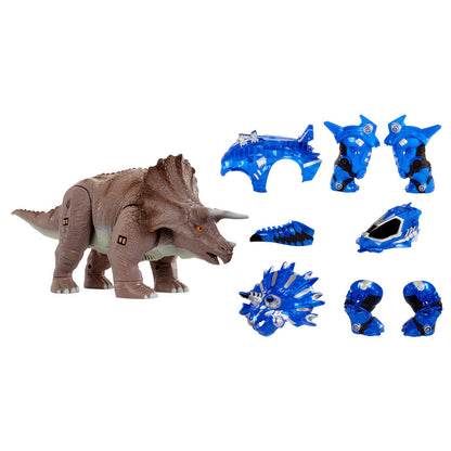 Figura Cobalt Triceratops Dinosaur Armosaurus