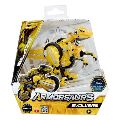 Figura Blaze Yellow Raptor Evolver Armosaurus