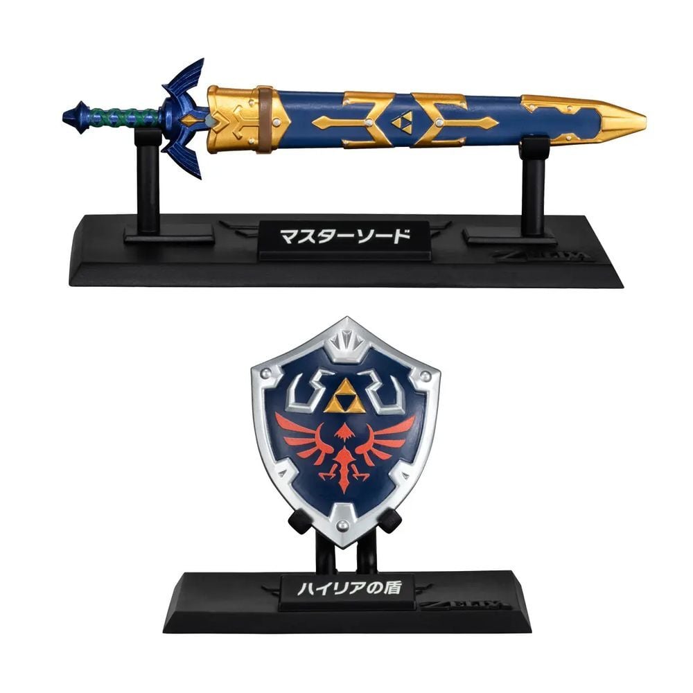 Replica caja sorpresa Armas The Legend of Zelda 9cm - imagen 2