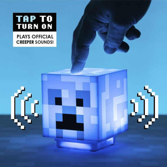 Lampara sonido 3D Charged Creeper Minecraft - imagen 3