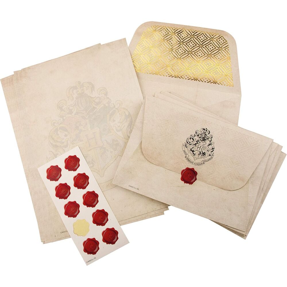 Set escritura cartas Hogwarts Harry Potter - imagen 3