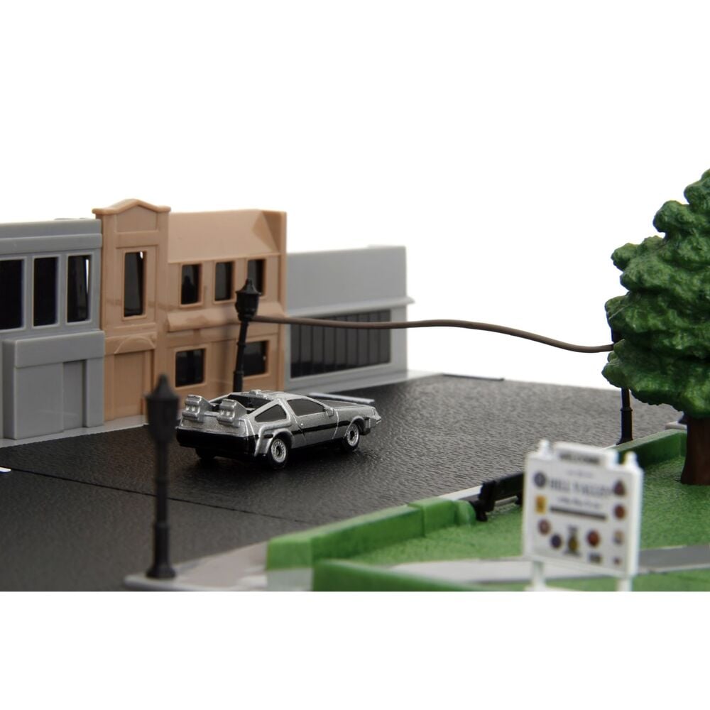 Replica Diorama Plaza de la Corte de Hill Valley Regreso al Futuro - imagen 3