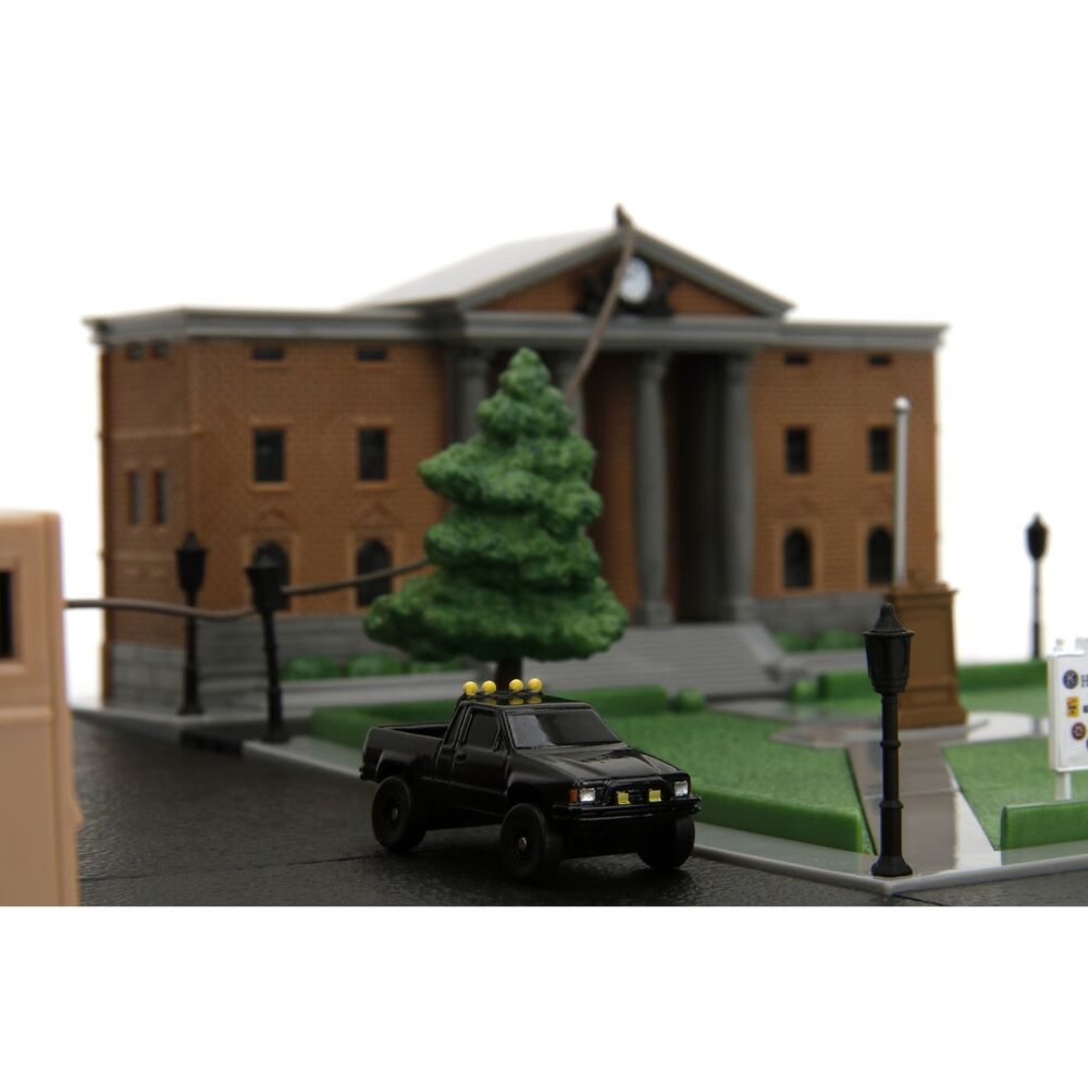 Replica Diorama Plaza de la Corte de Hill Valley Regreso al Futuro