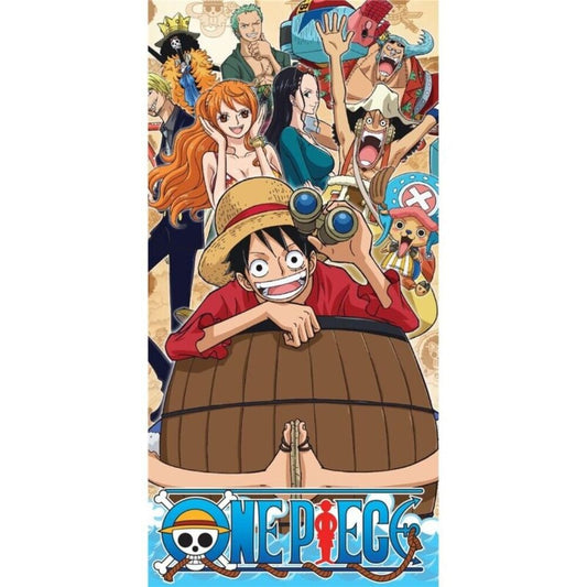 Toalla personajes One Piece