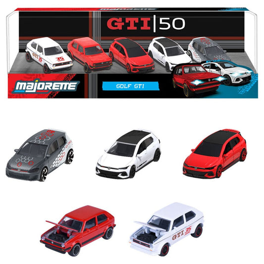 Set 5 coches Volkswagen Golf GTI