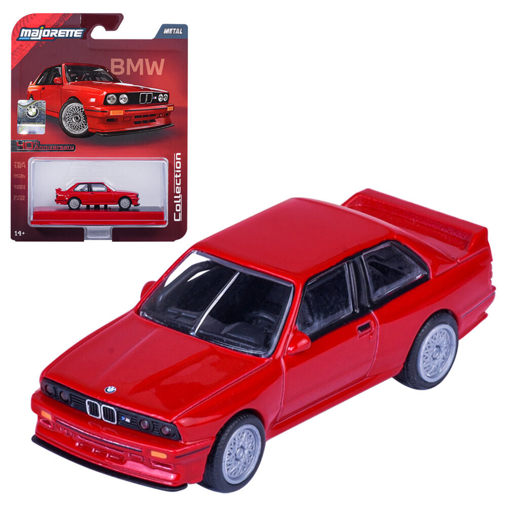 Coche coleccion 1986 BMW M rojo