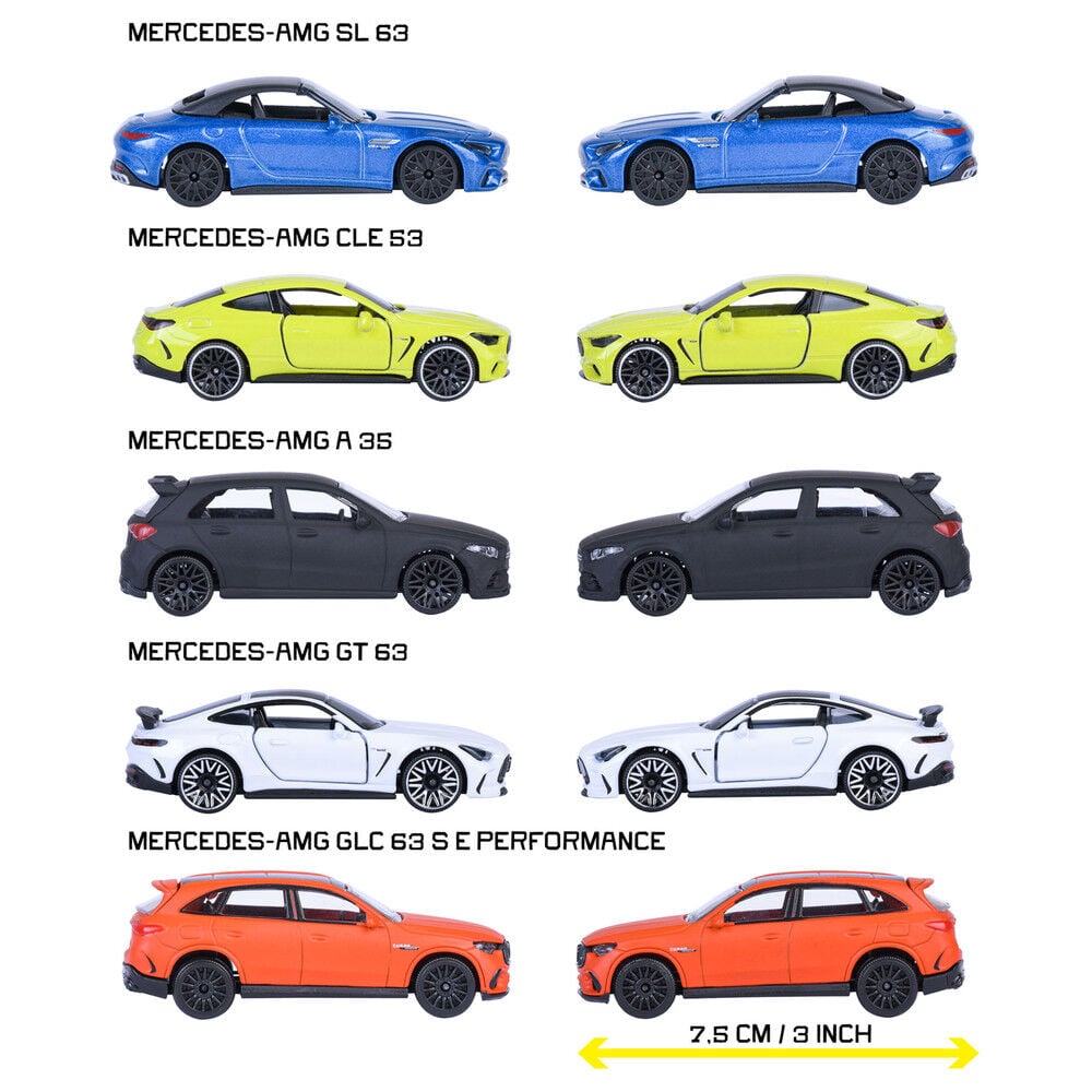 Set 5 coches Mercedes AMG - imagen 7