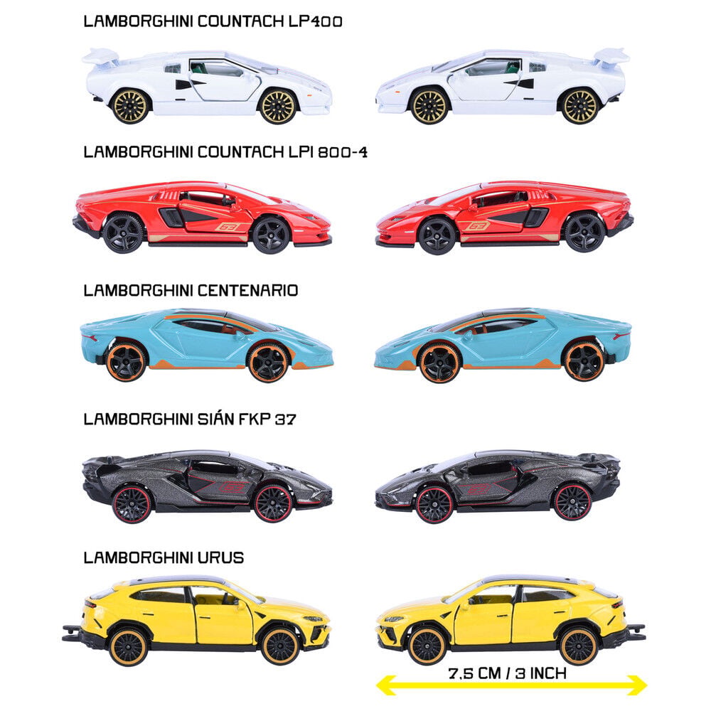 Set 5 coches Lamborghini - imagen 5