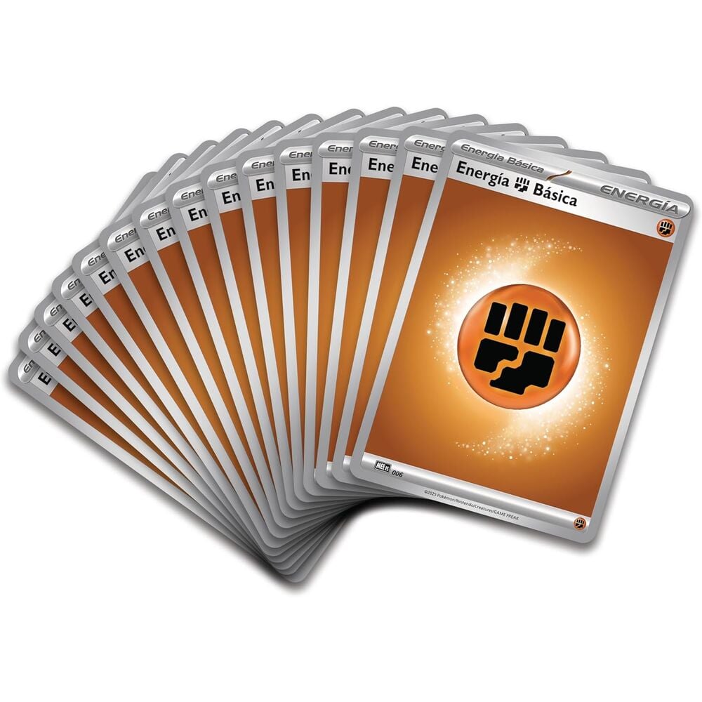 Baraja cartas Combate de Liga de Mega-Lucario ex de JCC Pokemon español - imagen 3