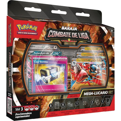 Baraja cartas Combate de Liga de Mega-Lucario ex de JCC Pokemon español - imagen 7