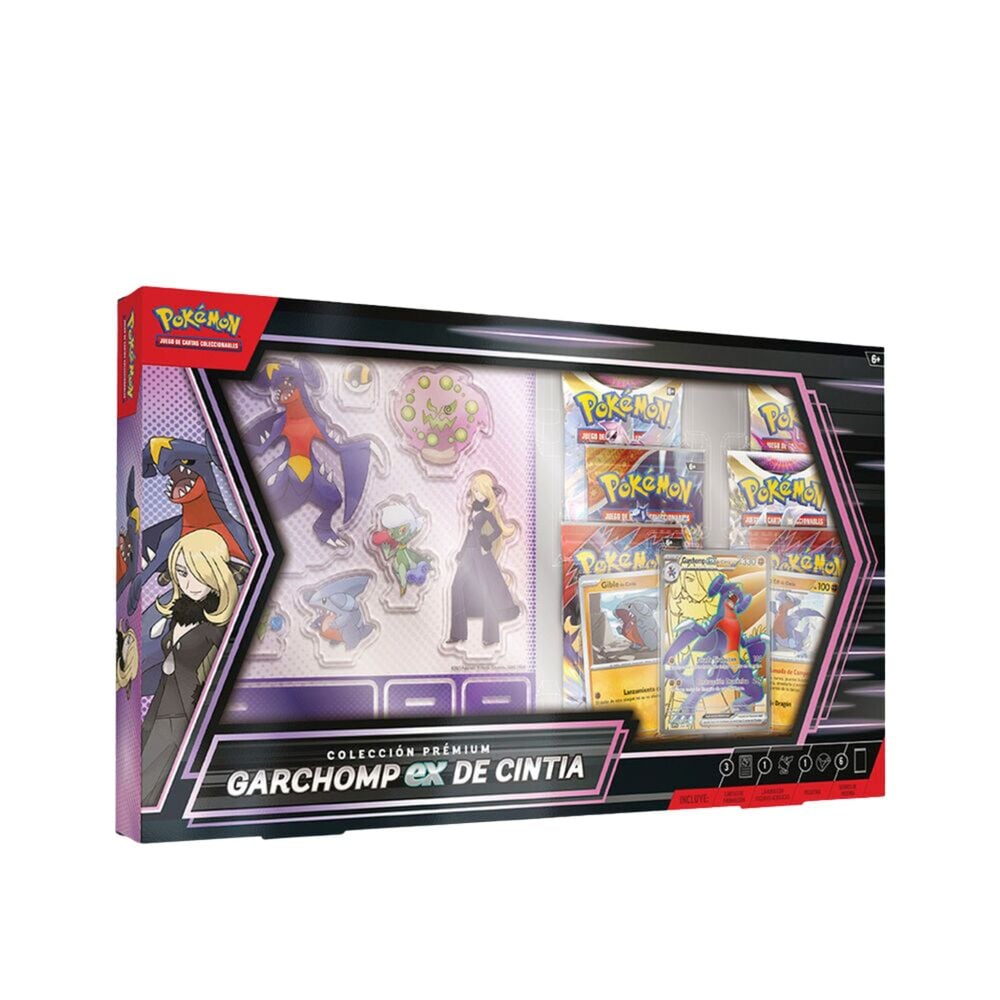 LATINO Blister cartas Garchomp ex Cynthia Pokemon - imagen 4