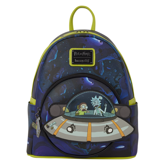 Mochila Cartoon Network Rick and Morty Space Cruiser Loungefly 26cm