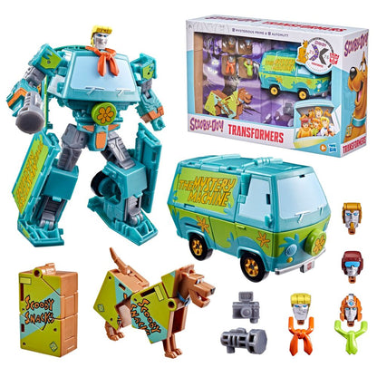 Set Figuras Sooby Doo Transformers 15cm