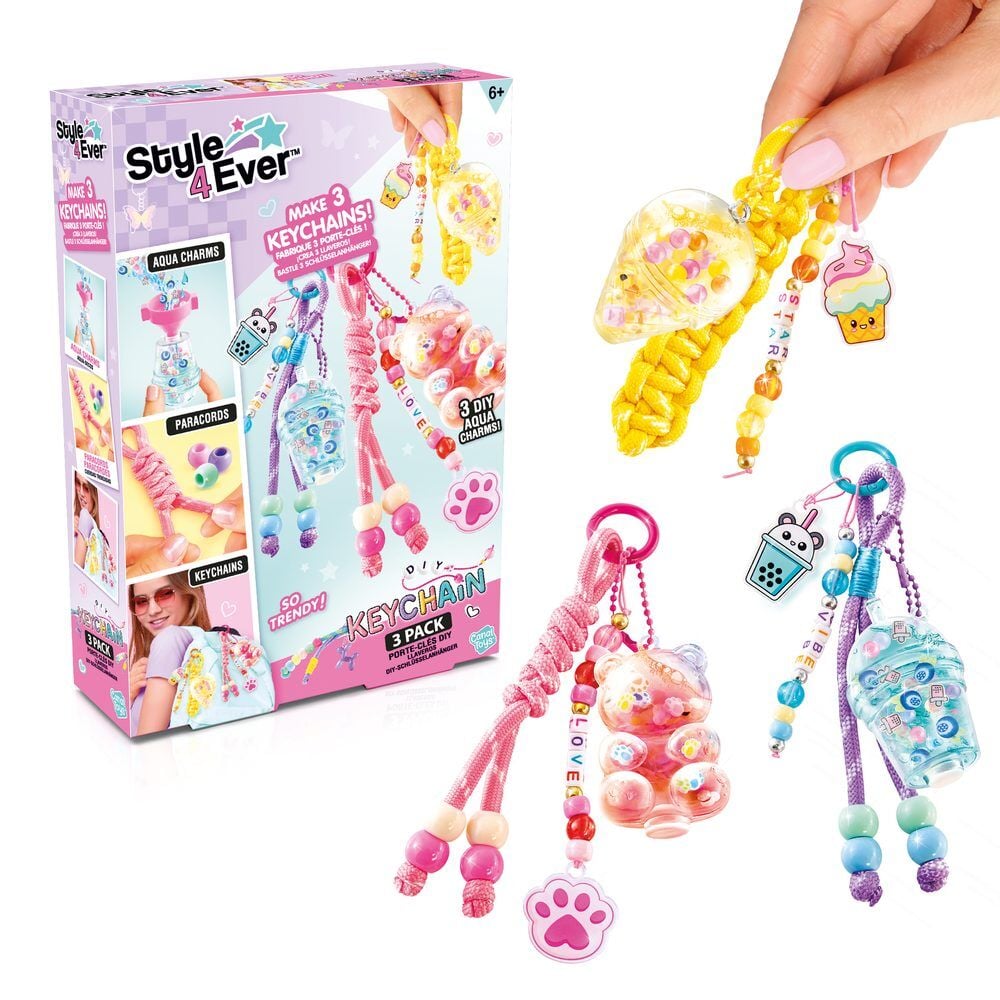 Set 3 Llaveros Style 4Ever