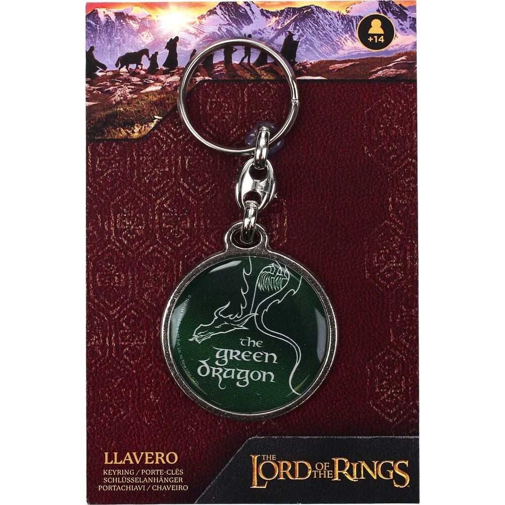 Llavero The Green Dragon El Señor De Los Anillos - imagen 2
