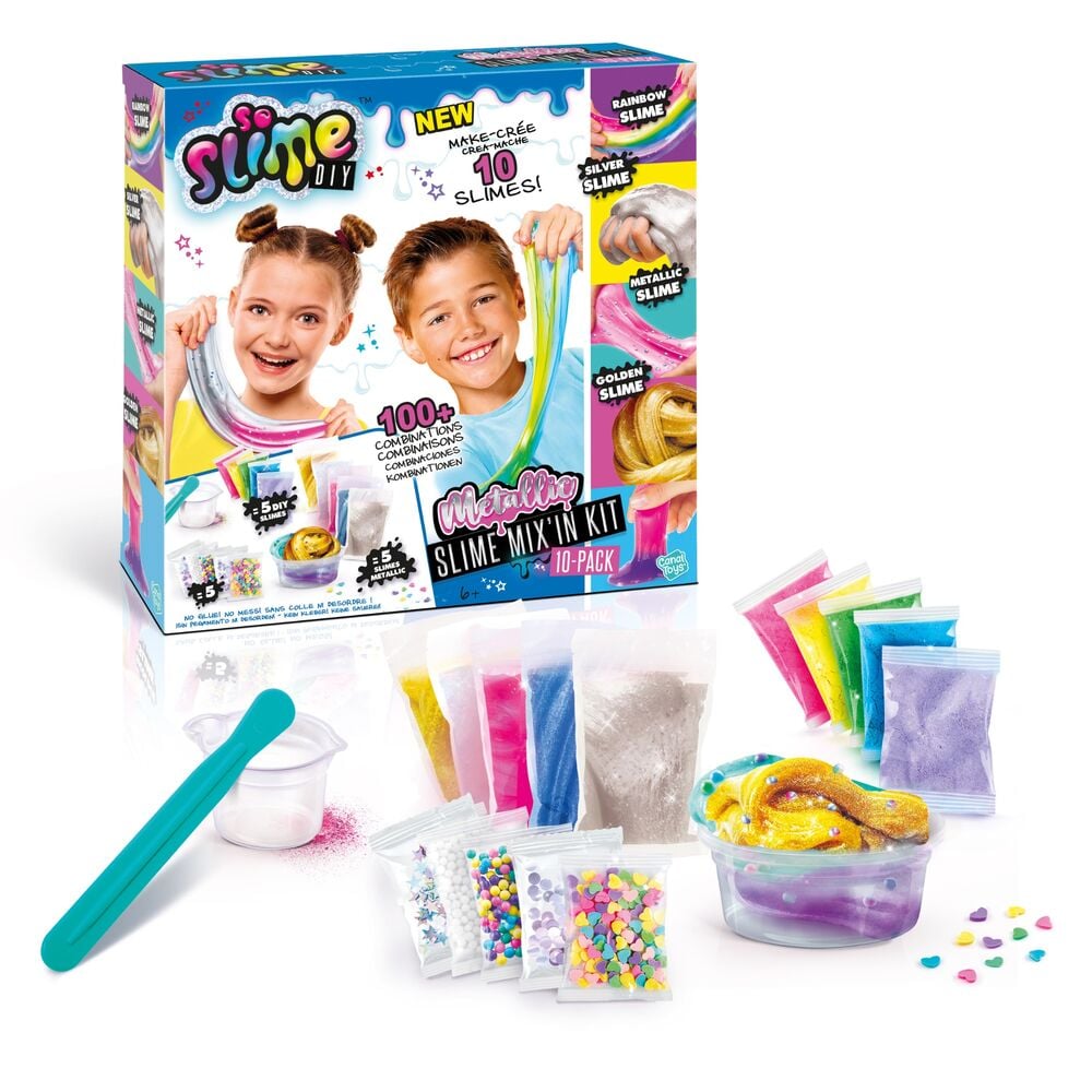 Set 10 botes mezclables Slime Diy - imagen 2