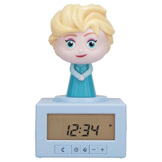 Reloj despertador entrenamiento sueño Elsa Frozen
