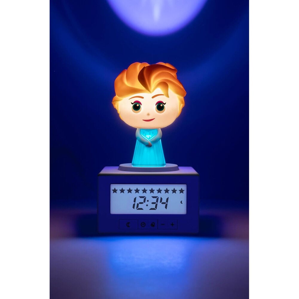 Reloj despertador entrenamiento sueño Elsa Frozen - imagen 2