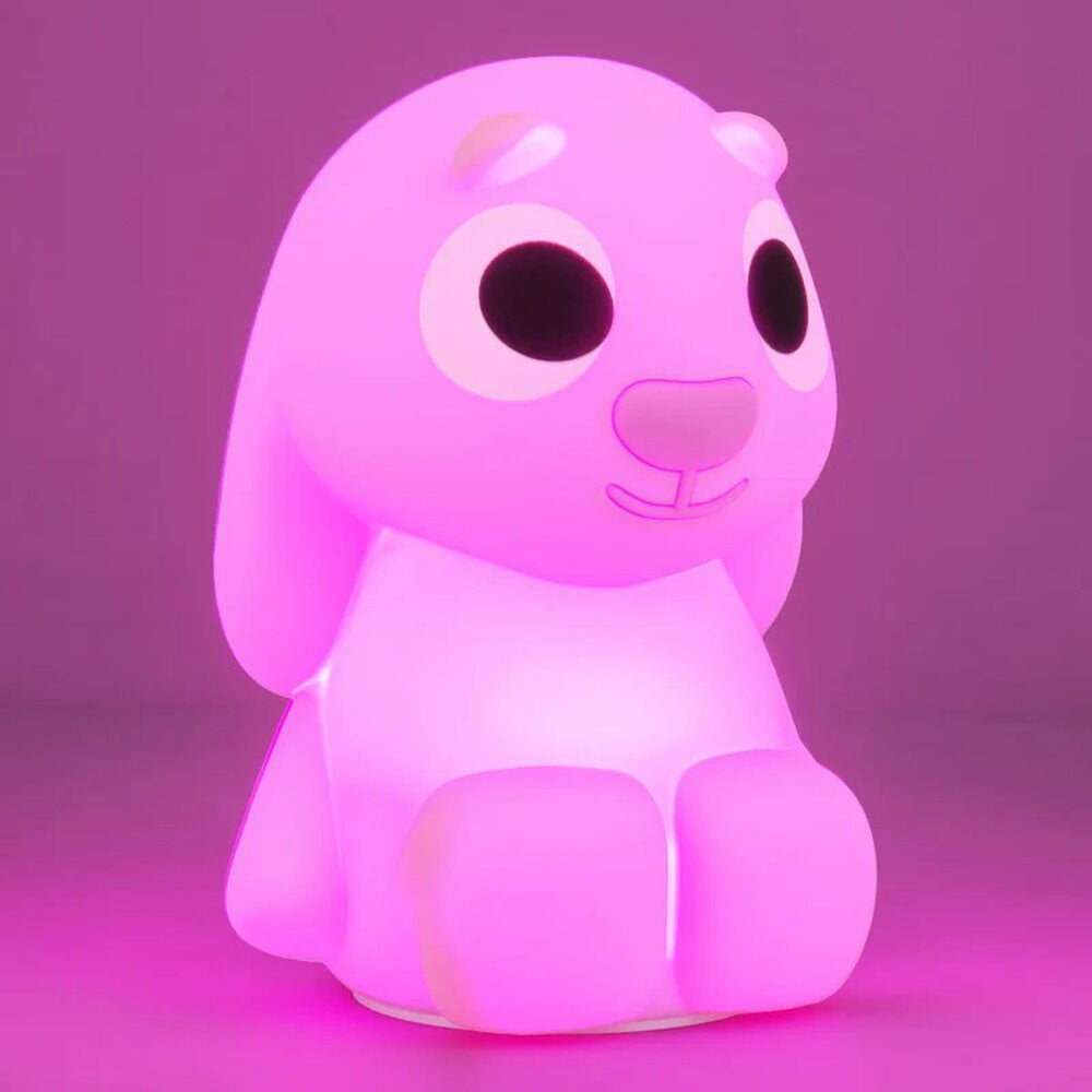 Luz silicona recargable SquishyGlo Floppy Bluey - imagen 3