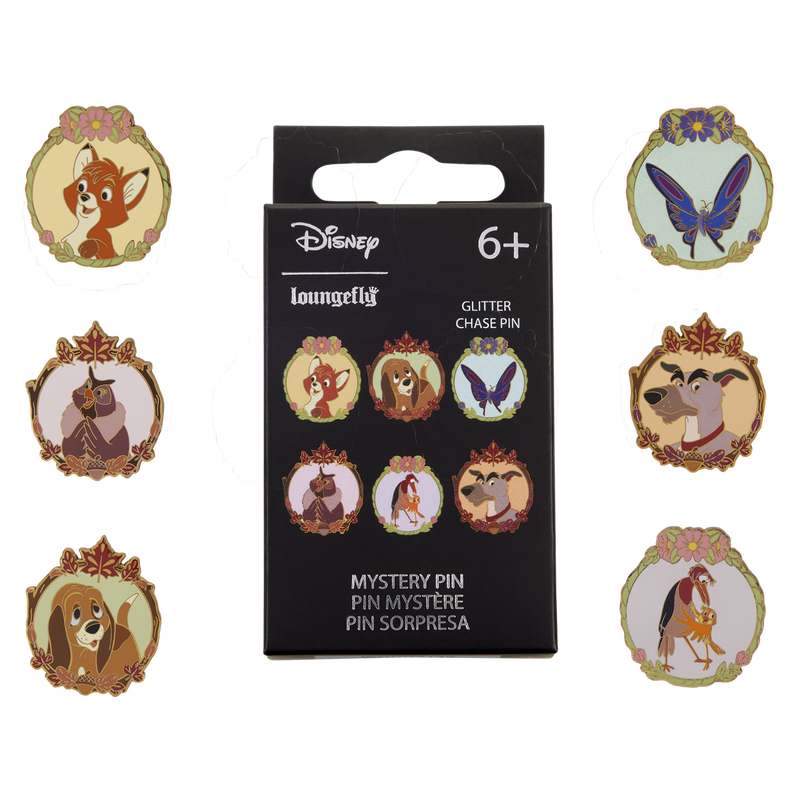 Blind Box Mystery Enamel Pin Tob y Toby Disney Loungefly