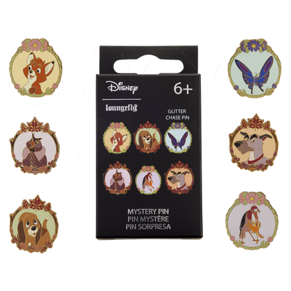 Blind Box Mystery Enamel Pin Tob y Toby Disney Loungefly