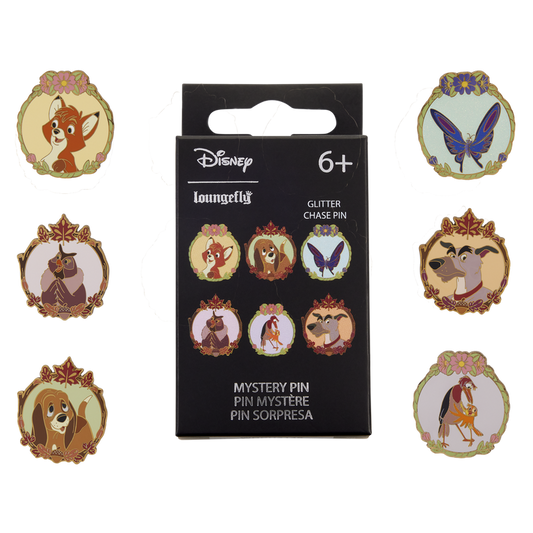 Blind Box Mystery Enamel Pin Tob y Toby Disney Loungefly