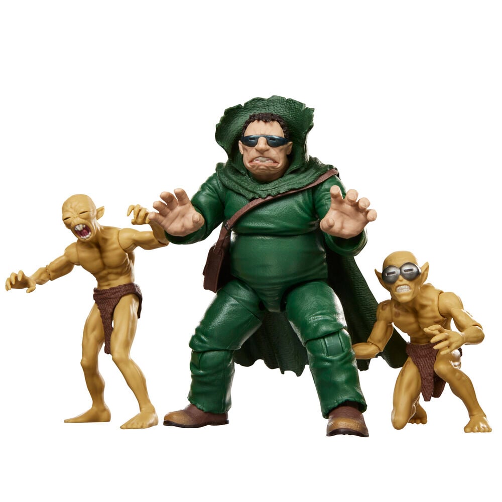 Blister 3 figuras Marvels Mole Man & Moloios Marvel Fantastic Four 15cm