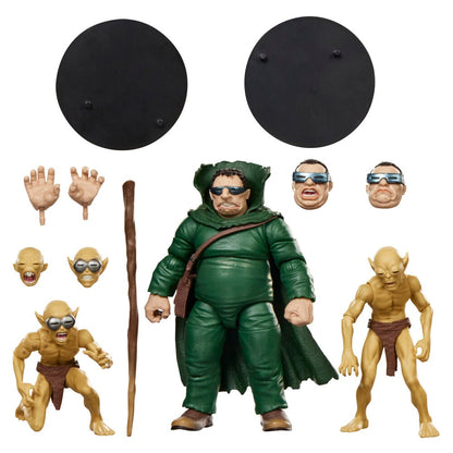 Blister 3 figuras Marvels Mole Man & Moloios Marvel Fantastic Four 15cm