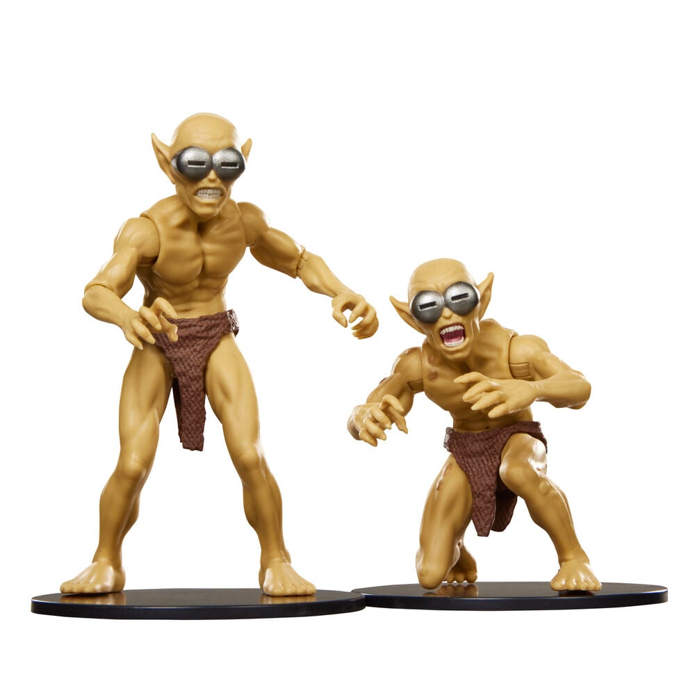 Blister 3 figuras Marvels Mole Man & Moloios Marvel Fantastic Four 15cm