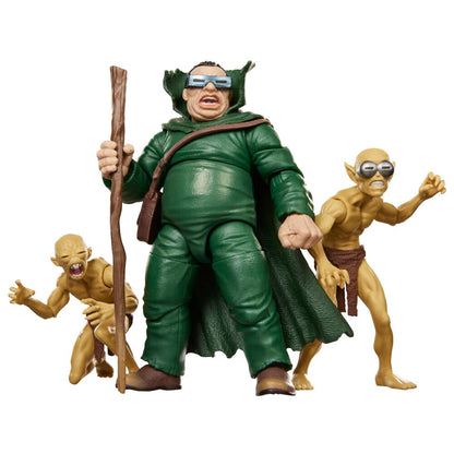 Blister 3 figuras Marvels Mole Man & Moloios Marvel Fantastic Four 15cm