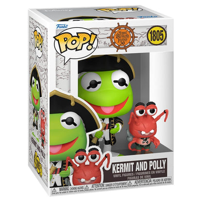Figura POP Los Teleñecos Muppet Treasure Island Kermit and Polly