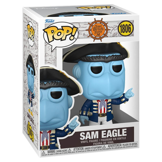 Figura POP Los Teleñecos Muppet Treasure Island Sam Eagle