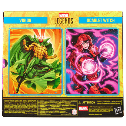 Blister 2 figuras Vision y Scarlet With Avengers Earts Mightiest Heroes Marvel Legends Series 15cm