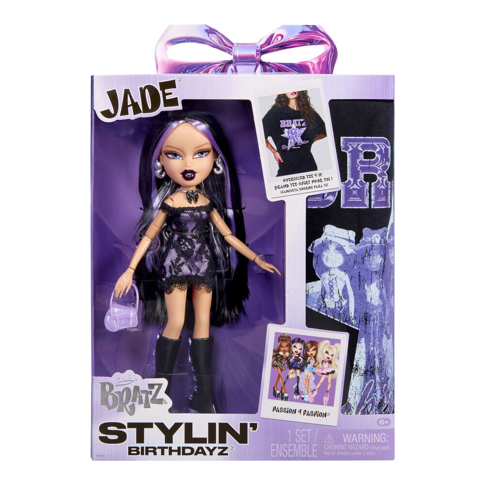 Muñeca Jade + Camiseta Birthday Stylin Bratz