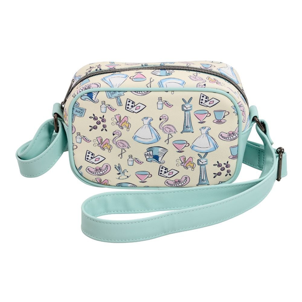Bolso Bandolera Aiw Pastel Aop Alicia En El Pais De Las Maravillas Disney Loungefly - FRIKIRAMA