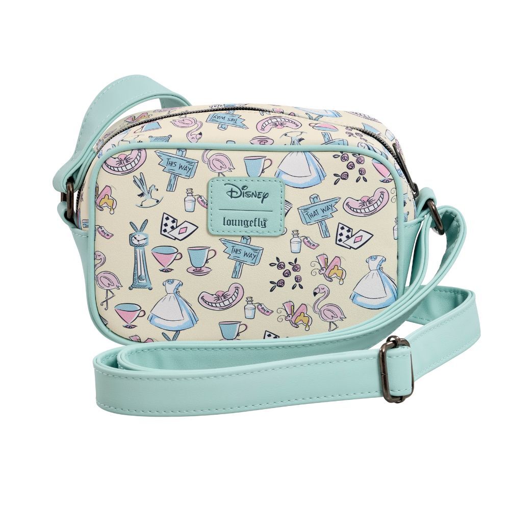 Bolso Bandolera Aiw Pastel Aop Alicia En El Pais De Las Maravillas Disney Loungefly - FRIKIRAMA