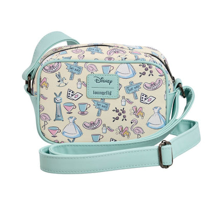 Bolso Bandolera Aiw Pastel Aop Alicia En El Pais De Las Maravillas Disney Loungefly - FRIKIRAMA